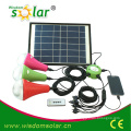 Kit d’éclairage hangar solaire rechargeable avec 1/2/3 ampoules